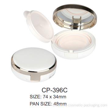 Round Cushion Compact Case With 48mm Pan